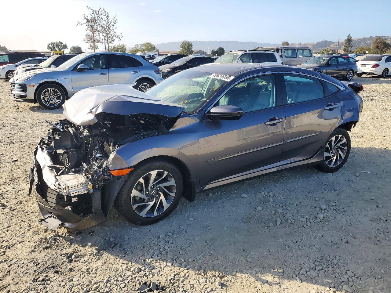 2017 HONDA CIVIC EX | 19XFC2F8XHE223983 | UPCARS