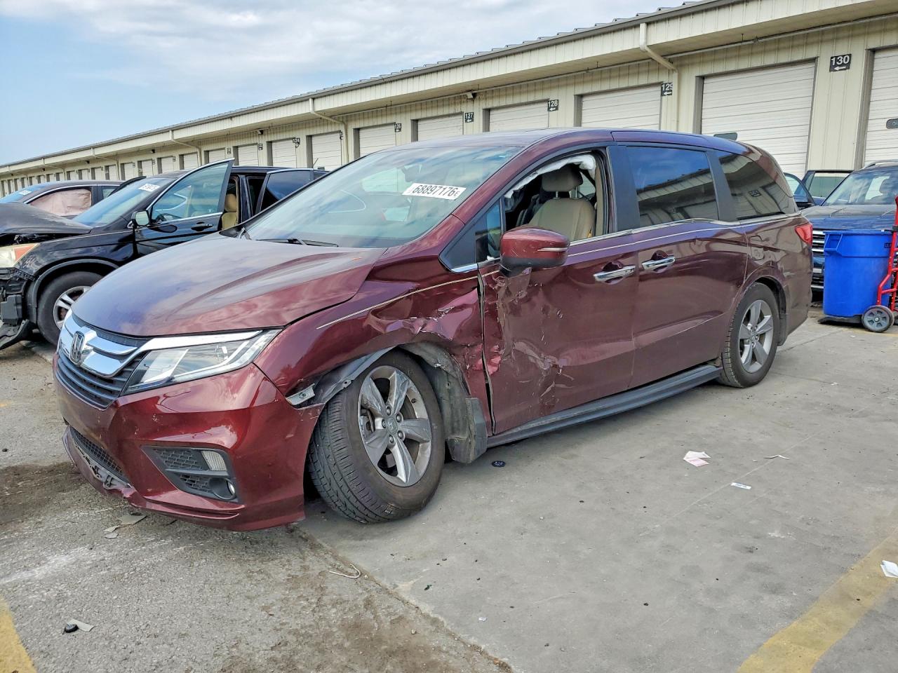2018 HONDA ODYSSEY EXL | 5FNRL6H75JB046011 | UPCARS