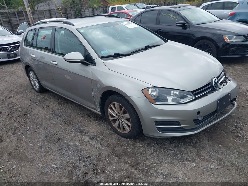2016 VOLKSWAGEN GOLF SPORTWAGEN TSI S 4-DOOR | 3VWA17AU6GM521014 | UPCARS