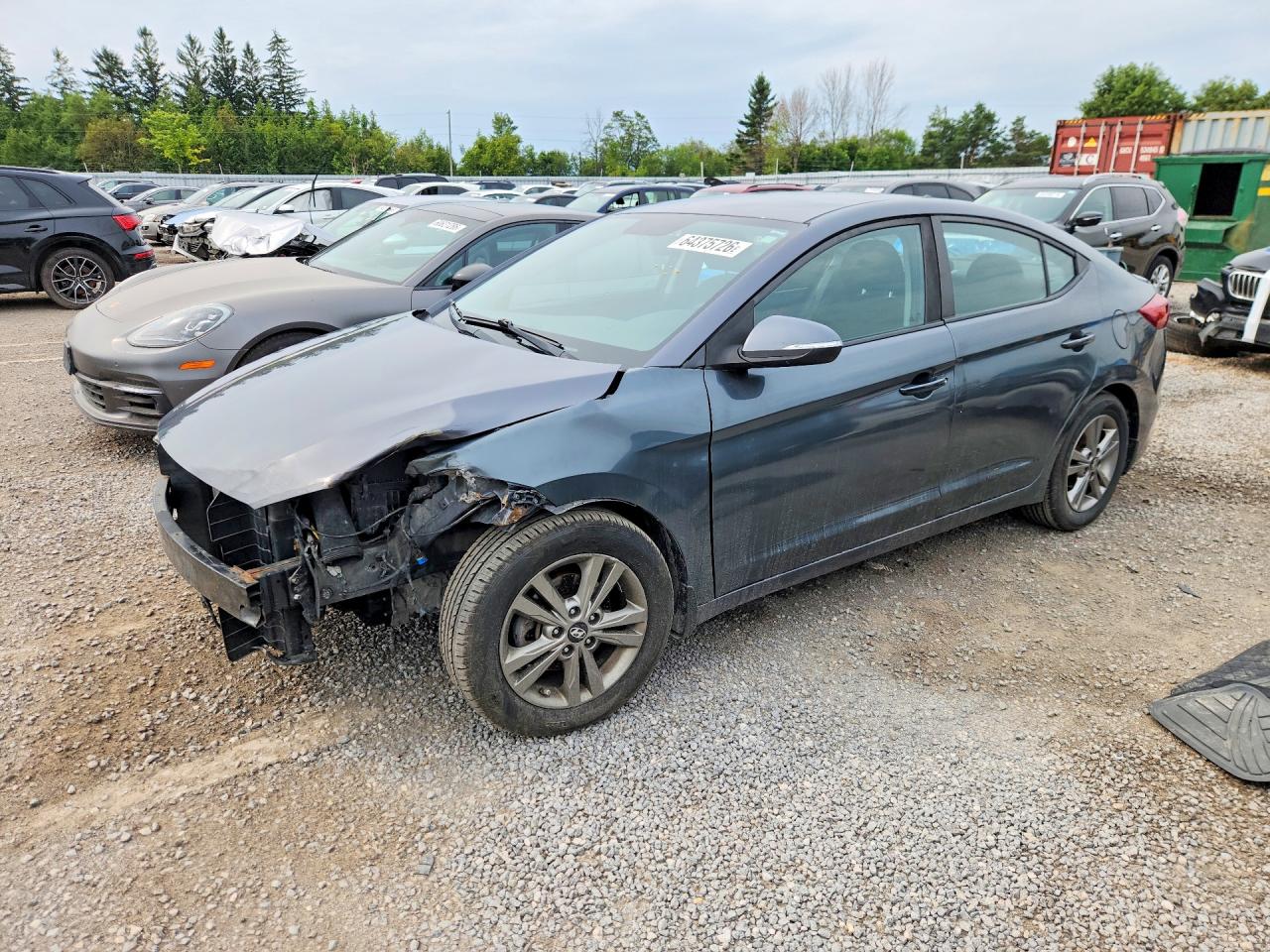 2018 HYUNDAI ELANTRA SEL | KMHD84LFXJU552144 | UPCARS