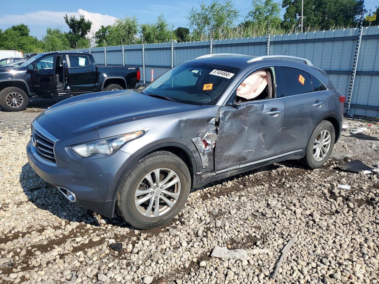 2015 INFINITI QX70 BASE | JN8CS1MW3FM482271 | UPCARS
