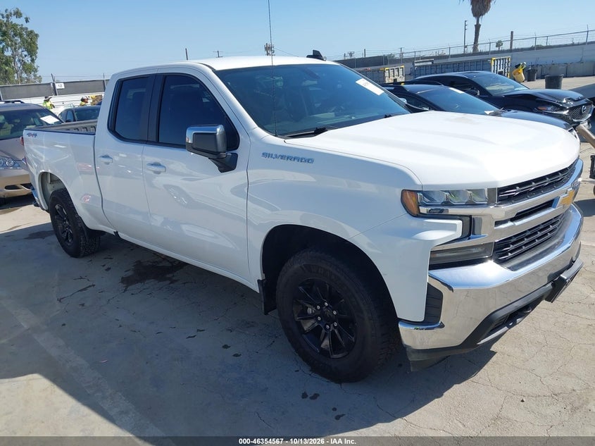 2020 CHEVROLET SILVERADO 1500 4WD  STANDARD BED LT | 1GCRYDED2LZ244025 | UPCARS