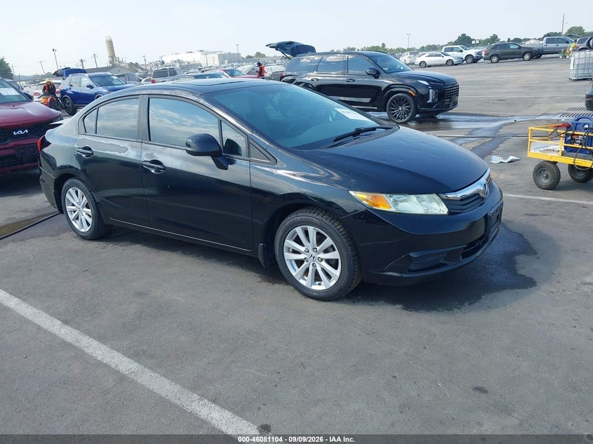 2012 HONDA CIVIC EX | 2HGFB2F81CH524238 | UPCARS