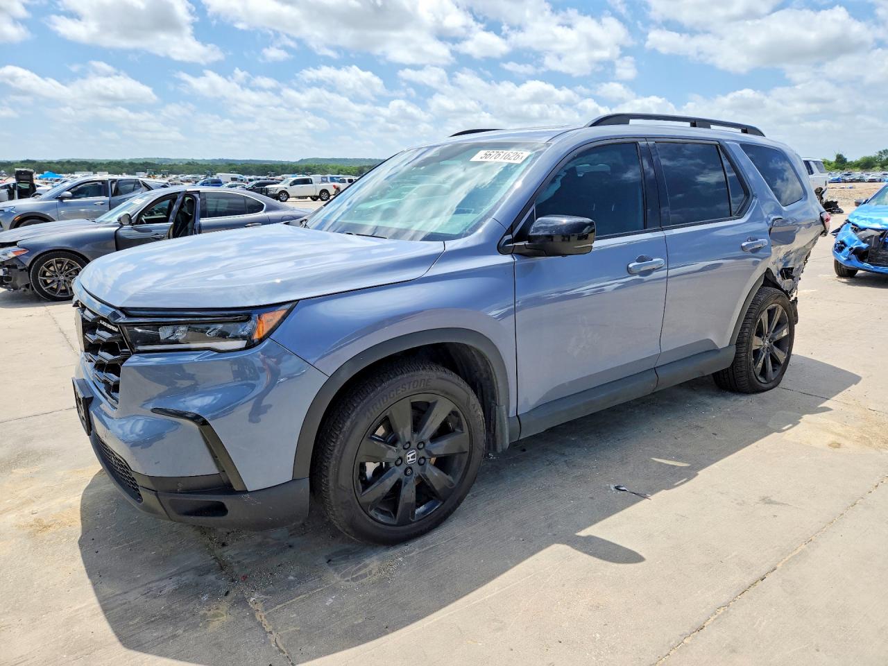 2025 HONDA PILOT BLACK | 5FNYG1H91SB074586 | UPCARS