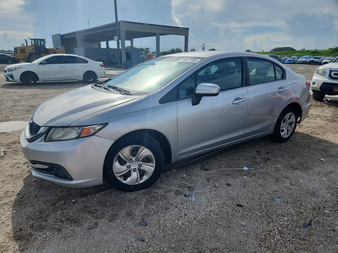 2014 HONDA CIVIC LX | 19XFB2F5XEE028874 | UPCARS