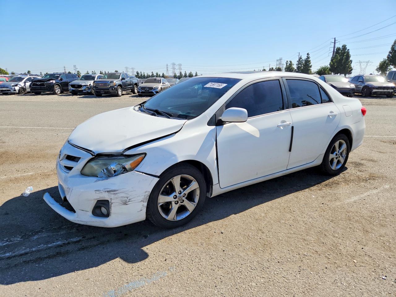 2012 TOYOTA COROLLA LE | 5YFBU4EE2CP007969 | UPCARS
