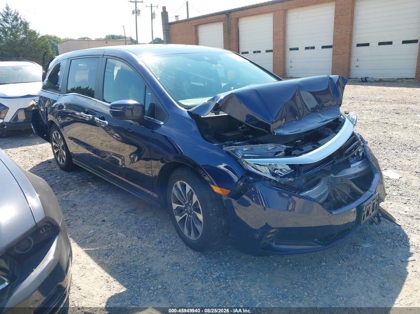 2022 HONDA ODYSSEY EX-L | 5FNRL6H73NB007911 | UPCARS