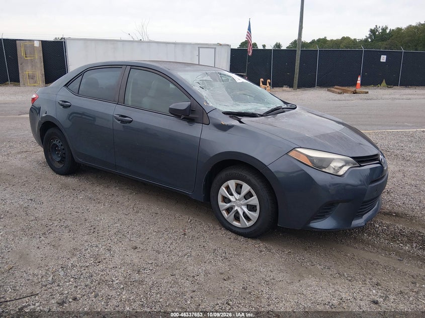 2016 TOYOTA COROLLA L | 5YFBURHE7GP498103 | UPCARS