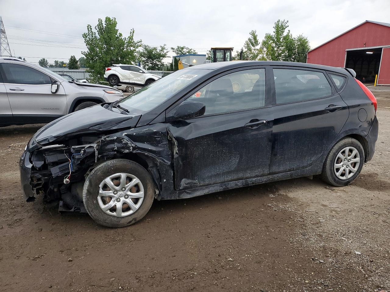 2014 HYUNDAI ACCENT GS | KMHCT5AE7EU172498 | UPCARS