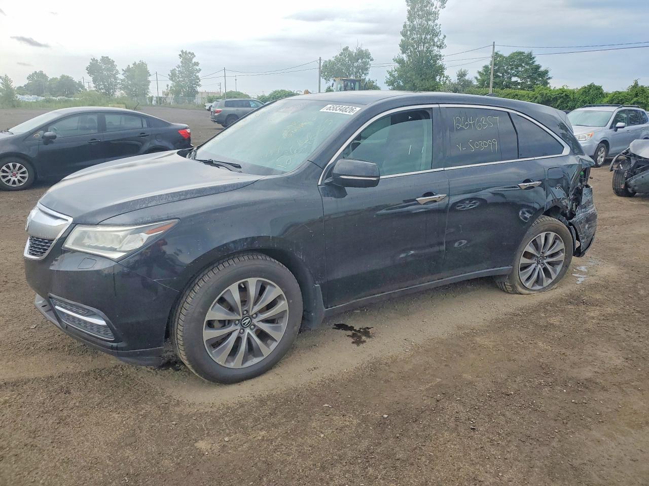 2014 ACURA MDX TECHNOLOGY | 5FRYD4H49EB503099 | UPCARS