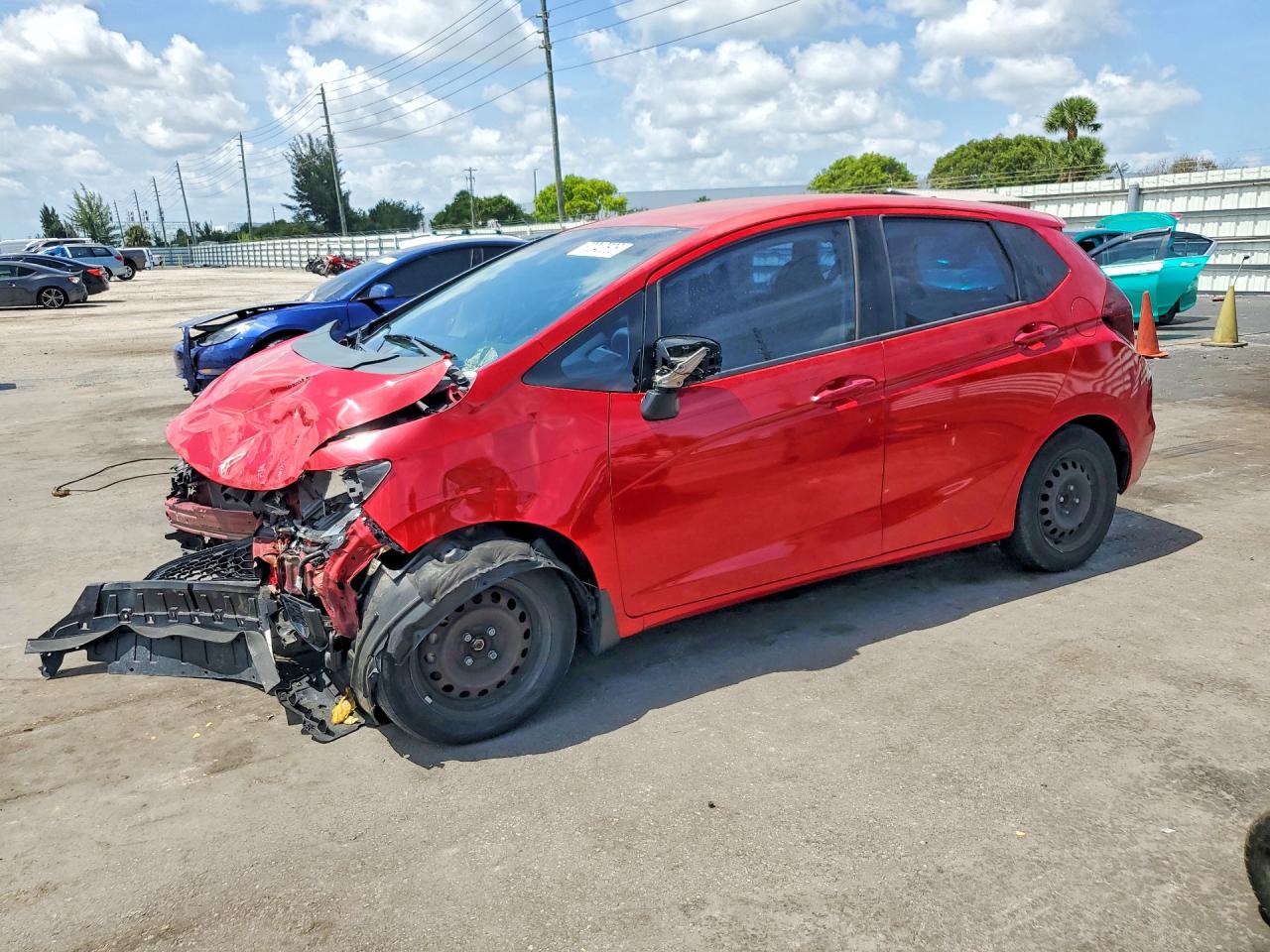 2019 HONDA FIT LX | 3HGGK5H40KM702320 | UPCARS