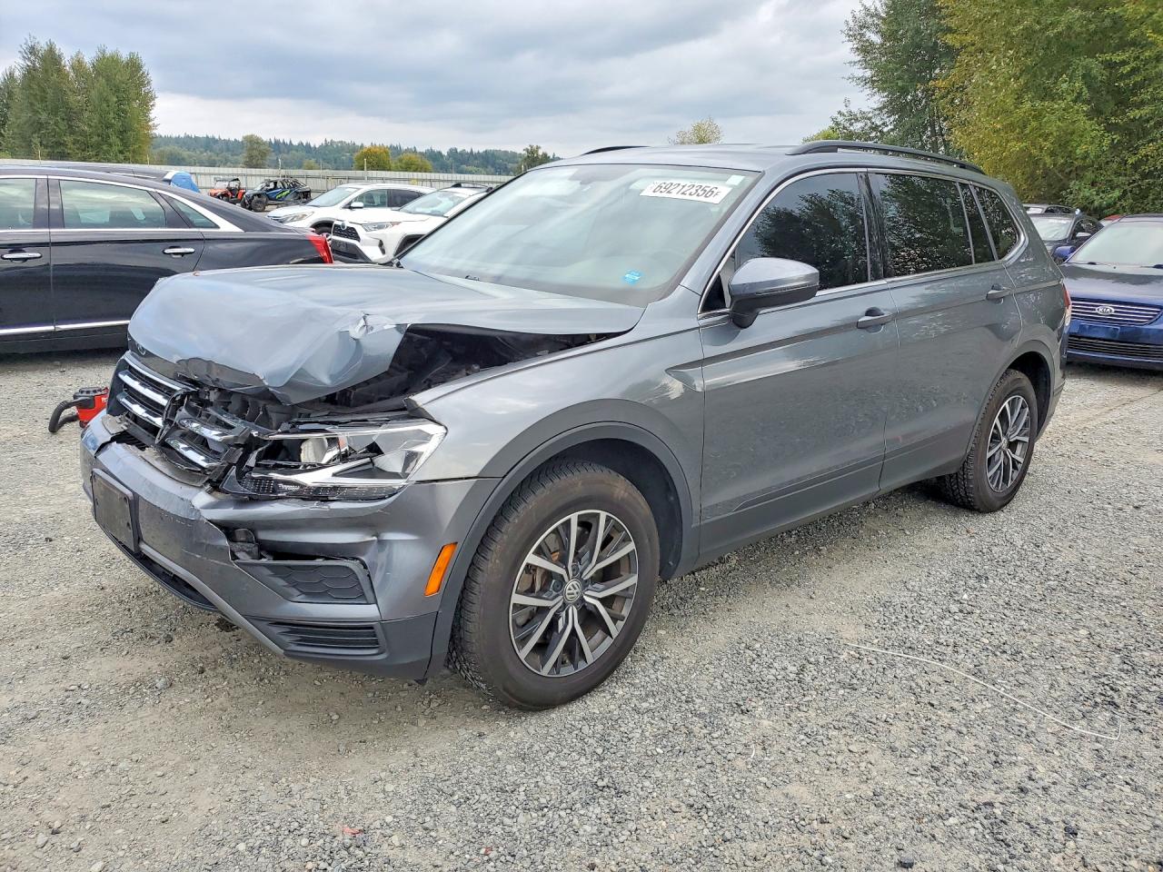 2019 VOLKSWAGEN TIGUAN SE | 3VV2B7AX0KM023545 | UPCARS