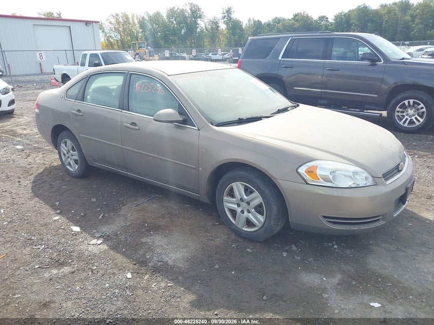 2007 CHEVROLET IMPALA LS | 2G1WB58K179312344 | UPCARS