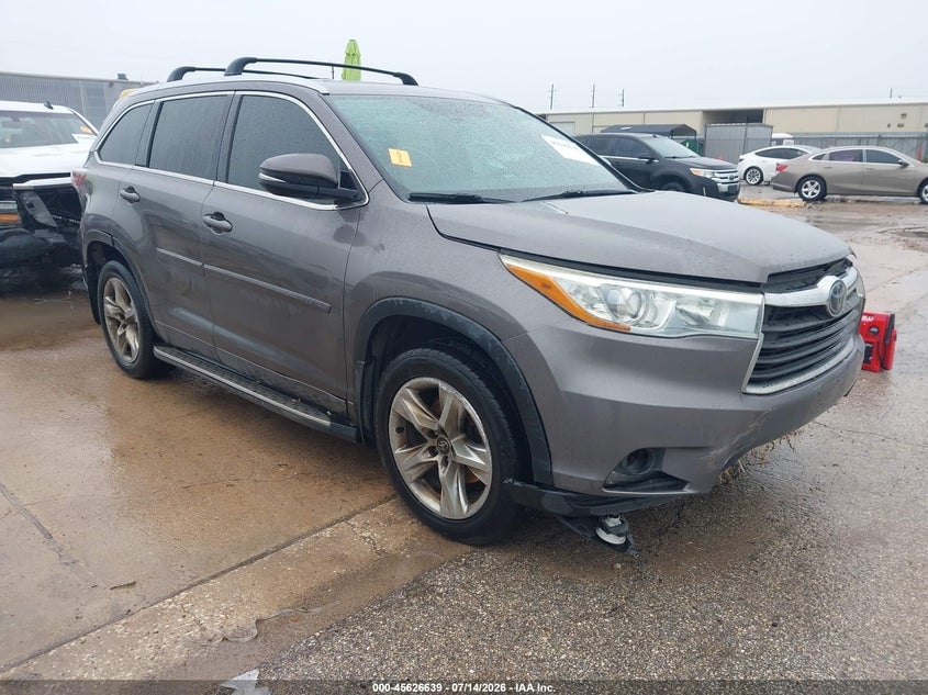 2016 TOYOTA HIGHLANDER LIMITED PLATINUM V6 | 5TDYKRFH3GS150786 | UPCARS