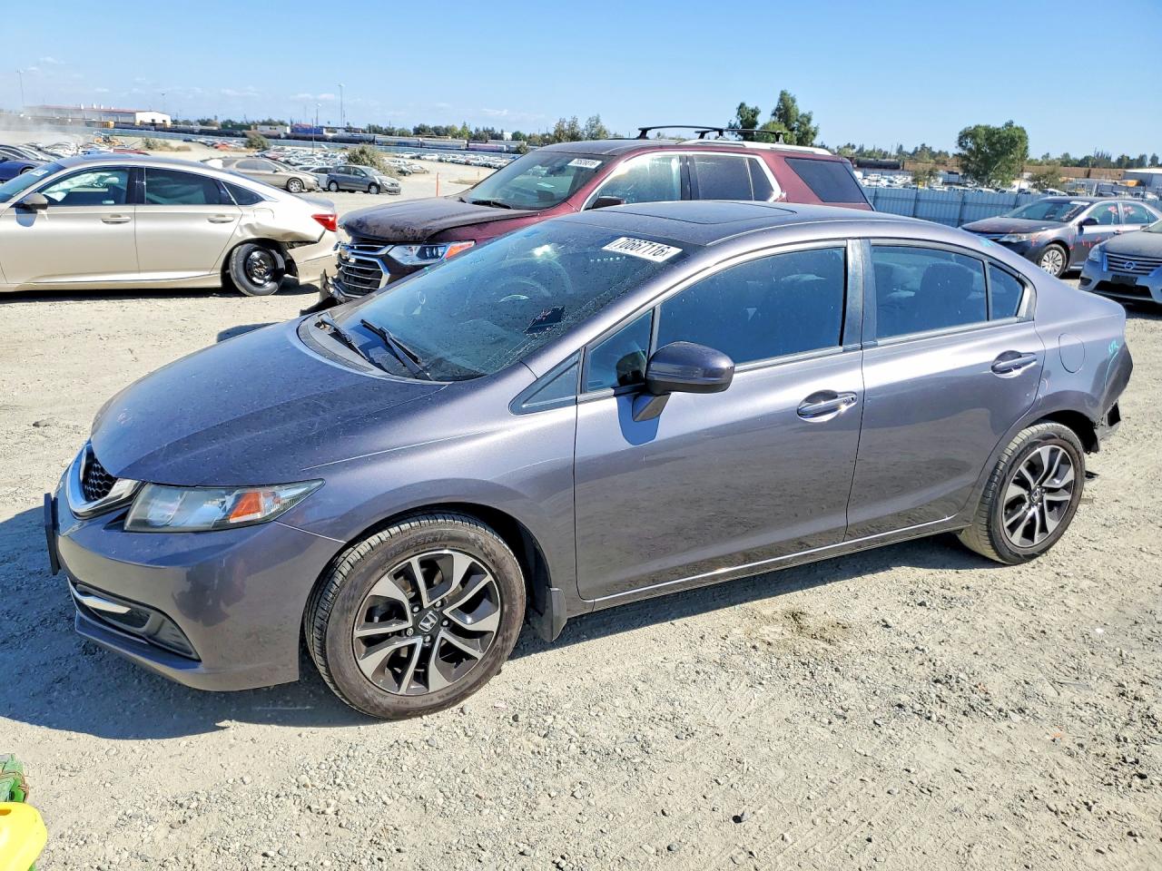 2015 HONDA CIVIC EX | 2HGFB2F84FH565175 | UPCARS