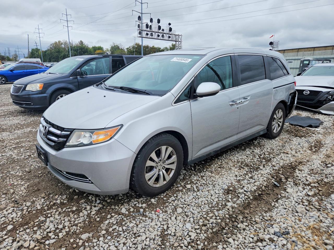 2014 HONDA ODYSSEY EXL | 5FNRL5H6XEB129182 | UPCARS