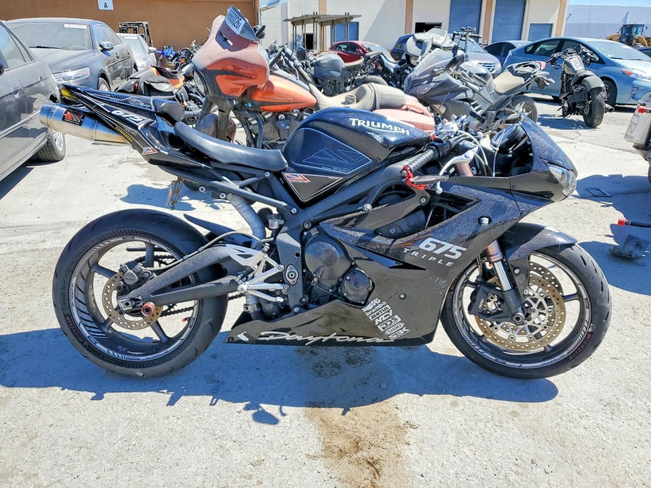 2009 TRIUMPH MOTORCYCLE DAYTONA 675 | SMTD00NS19J407457 | UPCARS