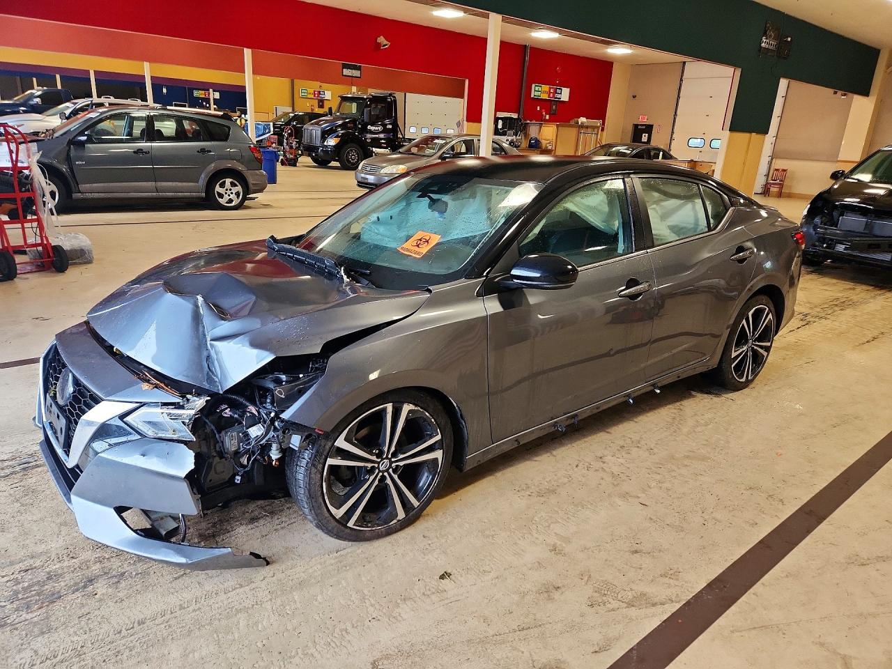 2021 NISSAN SENTRA SR | 3N1AB8DV7MY224688 | UPCARS