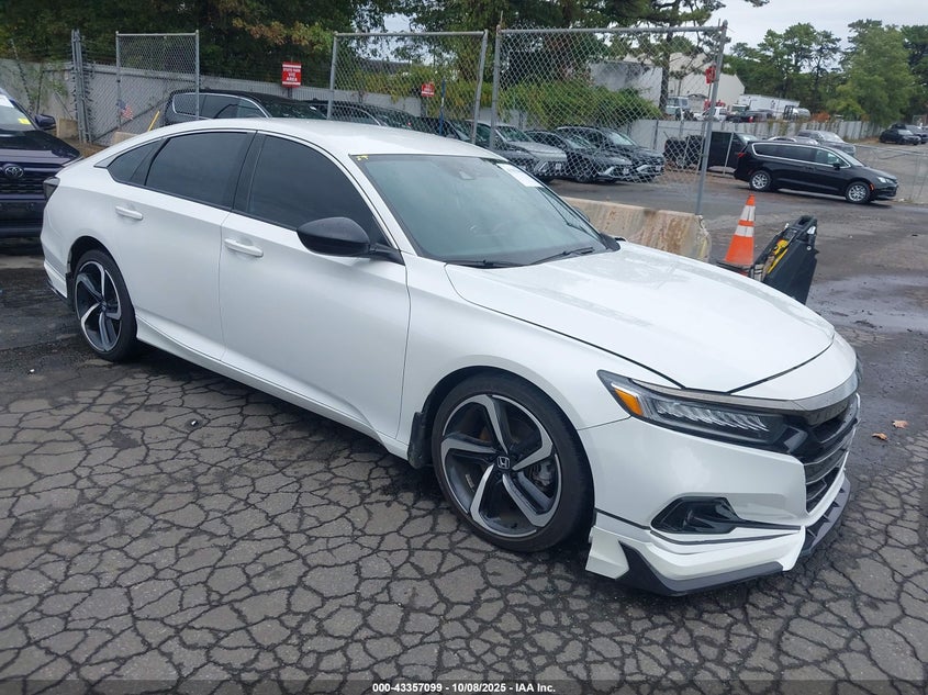 2021 HONDA ACCORD SPORT | 1HGCV1F34MA116616 | UPCARS