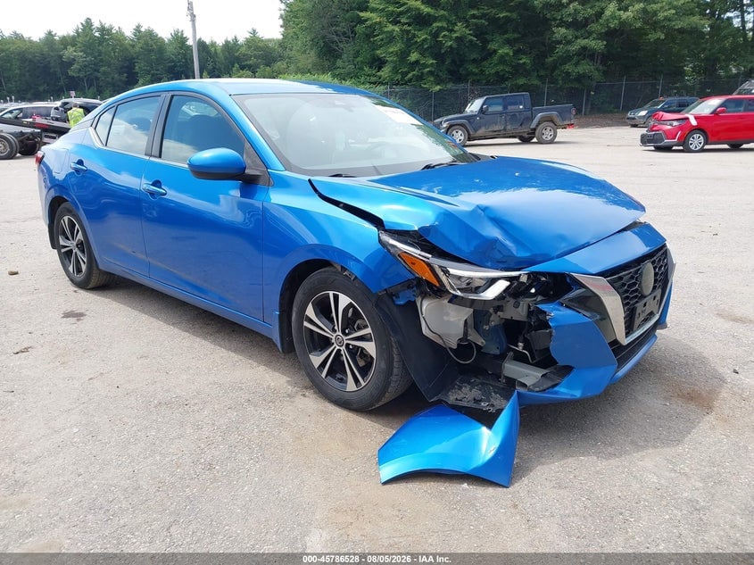 2022 NISSAN SENTRA SV XTRONIC CVT | 3N1AB8CVXNY237647 | UPCARS
