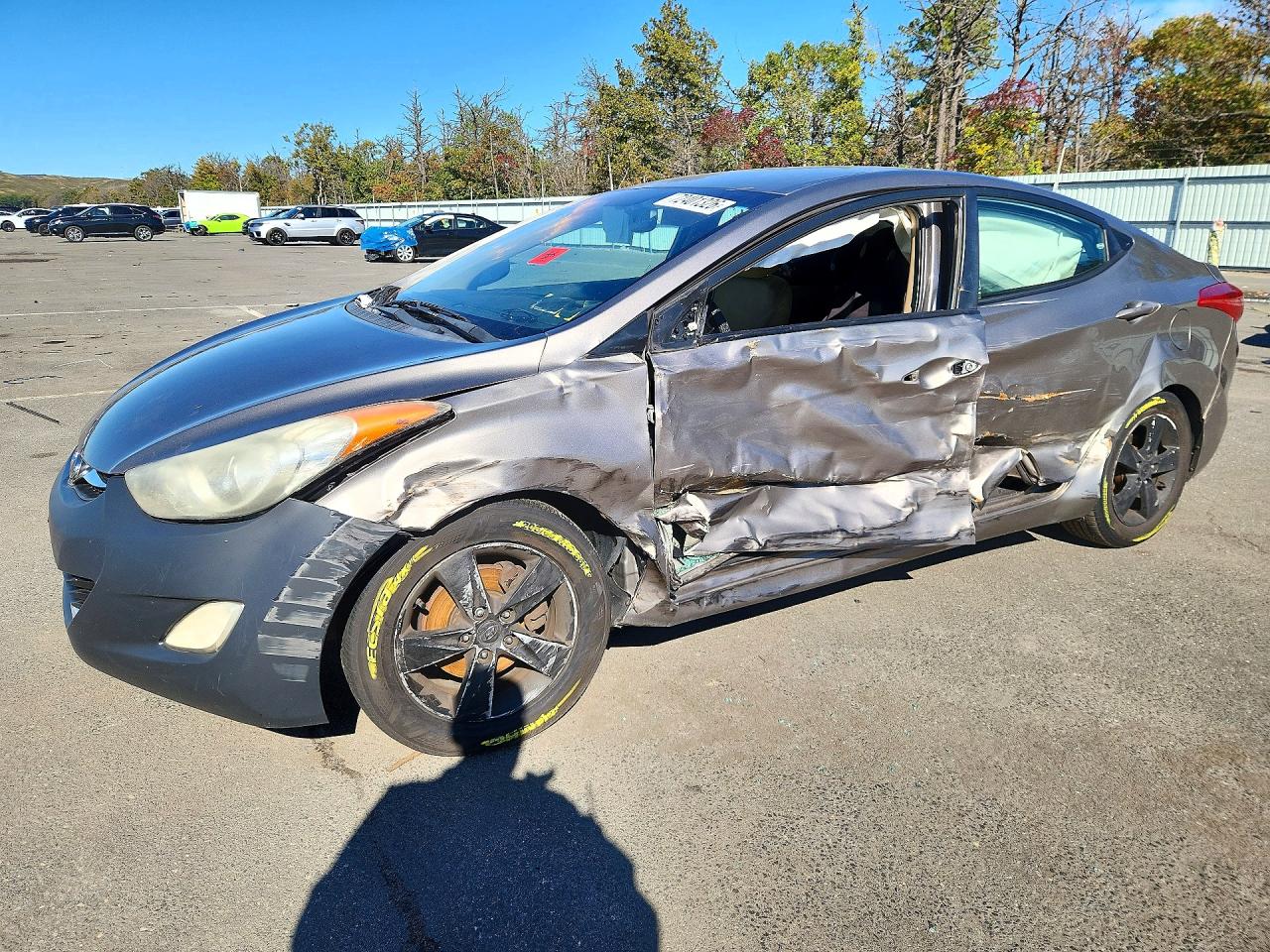 2012 HYUNDAI ELANTRA GLS | 5NPDH4AE3CH106185 | UPCARS
