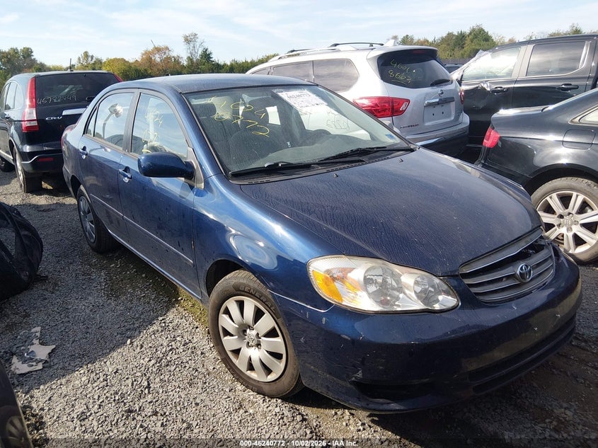 2004 TOYOTA COROLLA LE | 2T1BR32E44C272118 | UPCARS