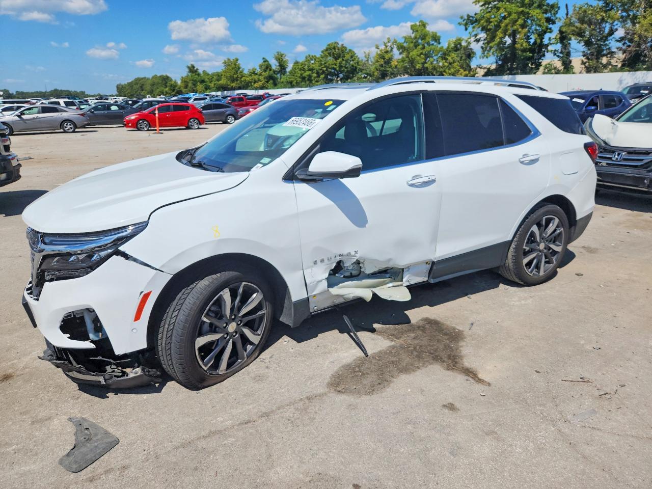 2022 CHEVROLET EQUINOX PREMIER | 3GNAXXEVXNS227586 | UPCARS