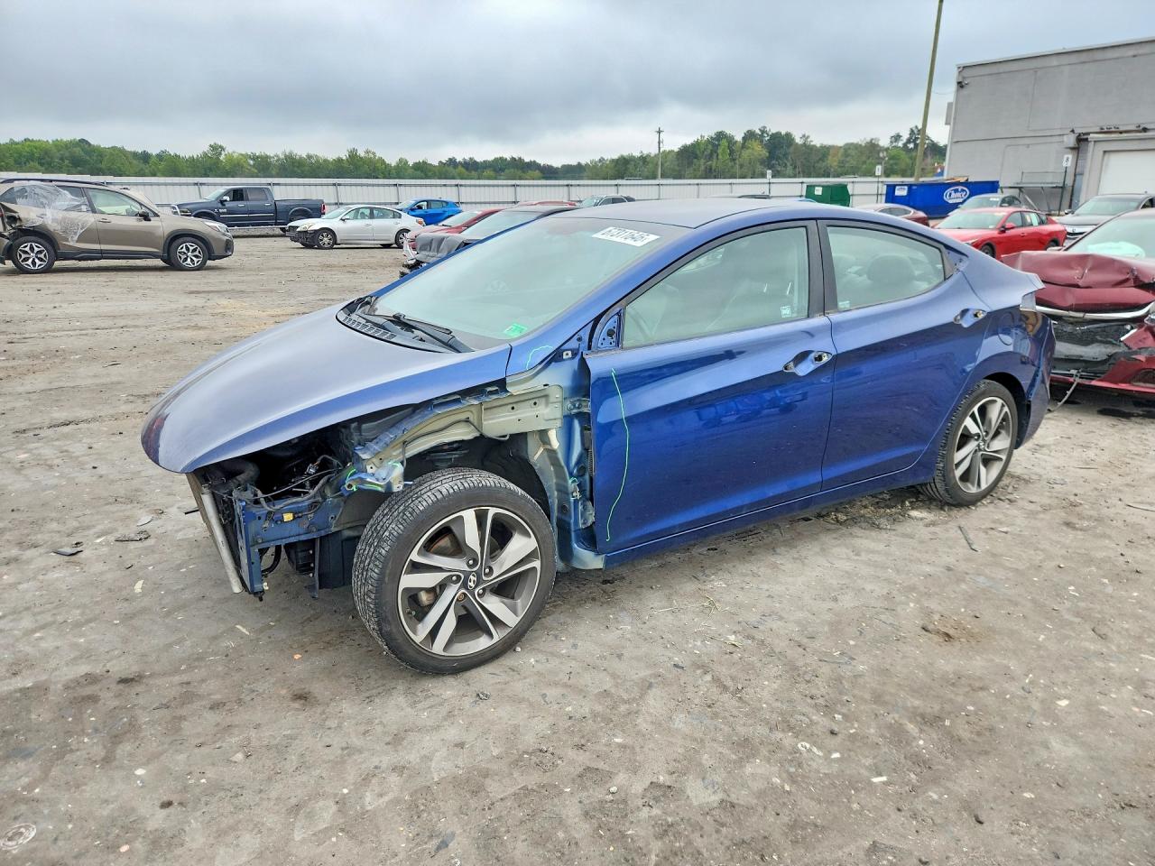 2015 HYUNDAI ELANTRA LIMITED | 5NPDH4AE2FH553613 | UPCARS