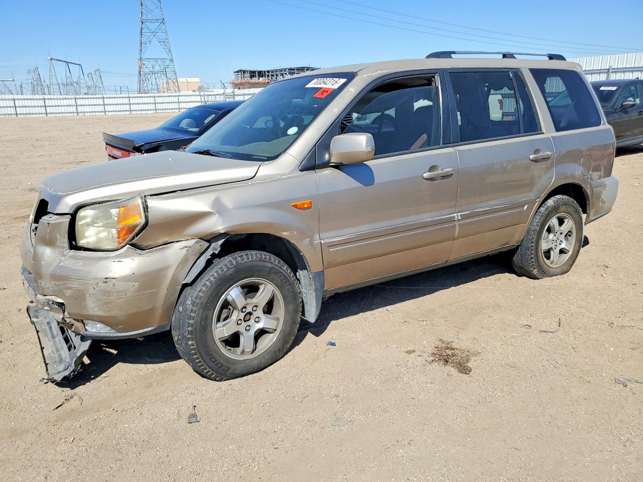2007 HONDA PILOT EXL | 5FNYF28517B011520 | UPCARS