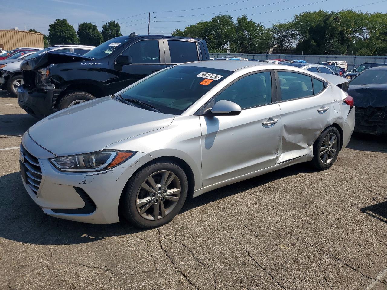 2018 HYUNDAI ELANTRA SEL | 5NPD84LF6JH351761 | UPCARS