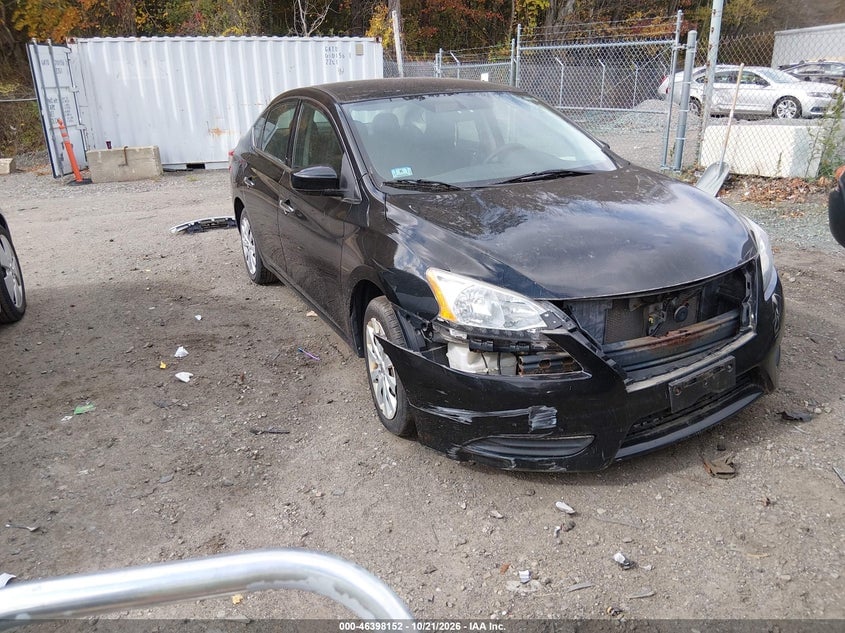 2014 NISSAN SENTRA S | 3N1AB7AP5EY202352 | UPCARS