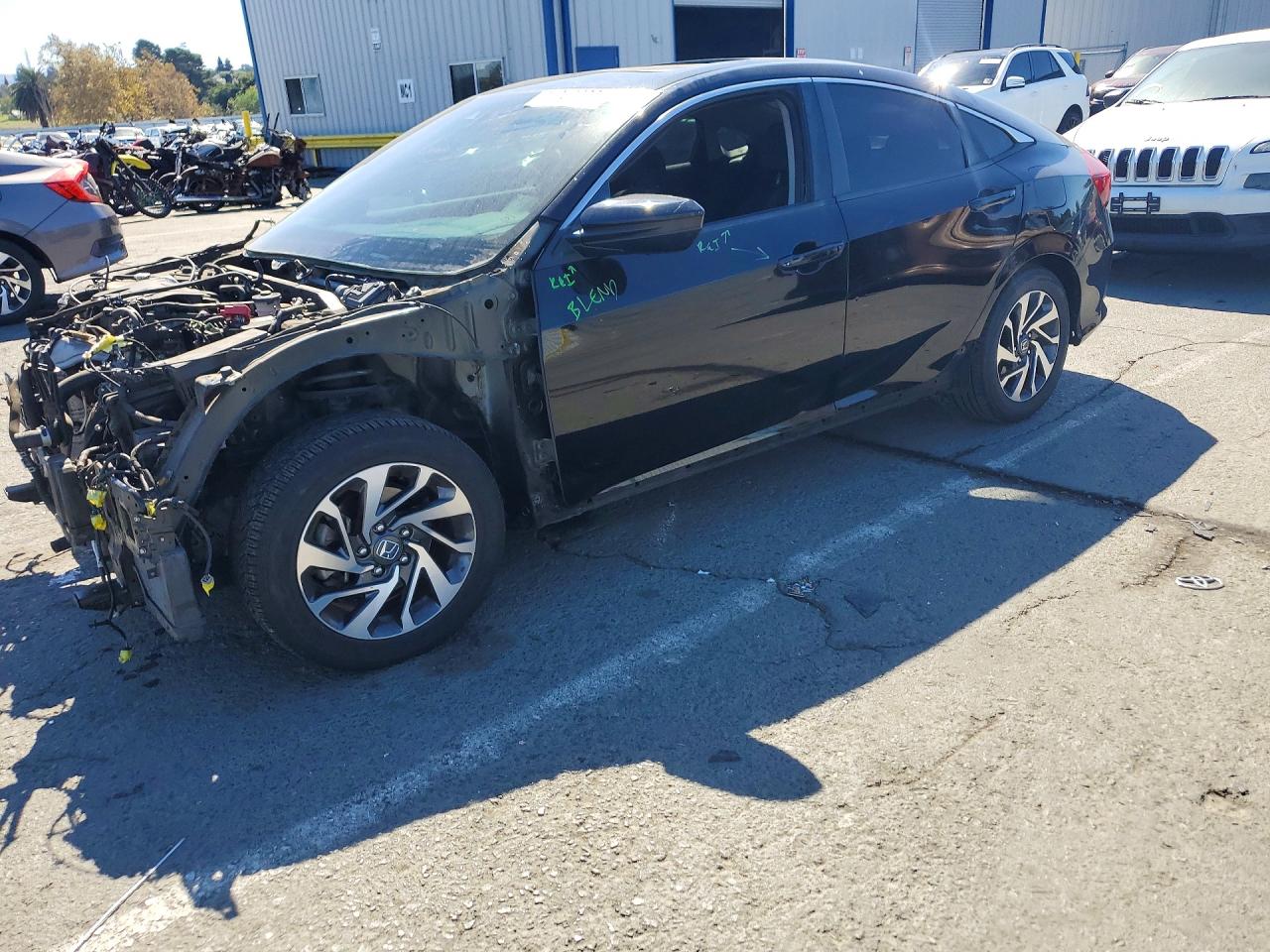 2016 HONDA CIVIC EX | 2HGFC2F85GH503489 | UPCARS