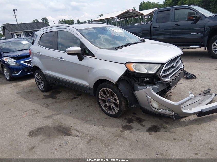 2018 FORD ECOSPOR TITANIUM | MAJ6P1WLXJC210611 | UPCARS