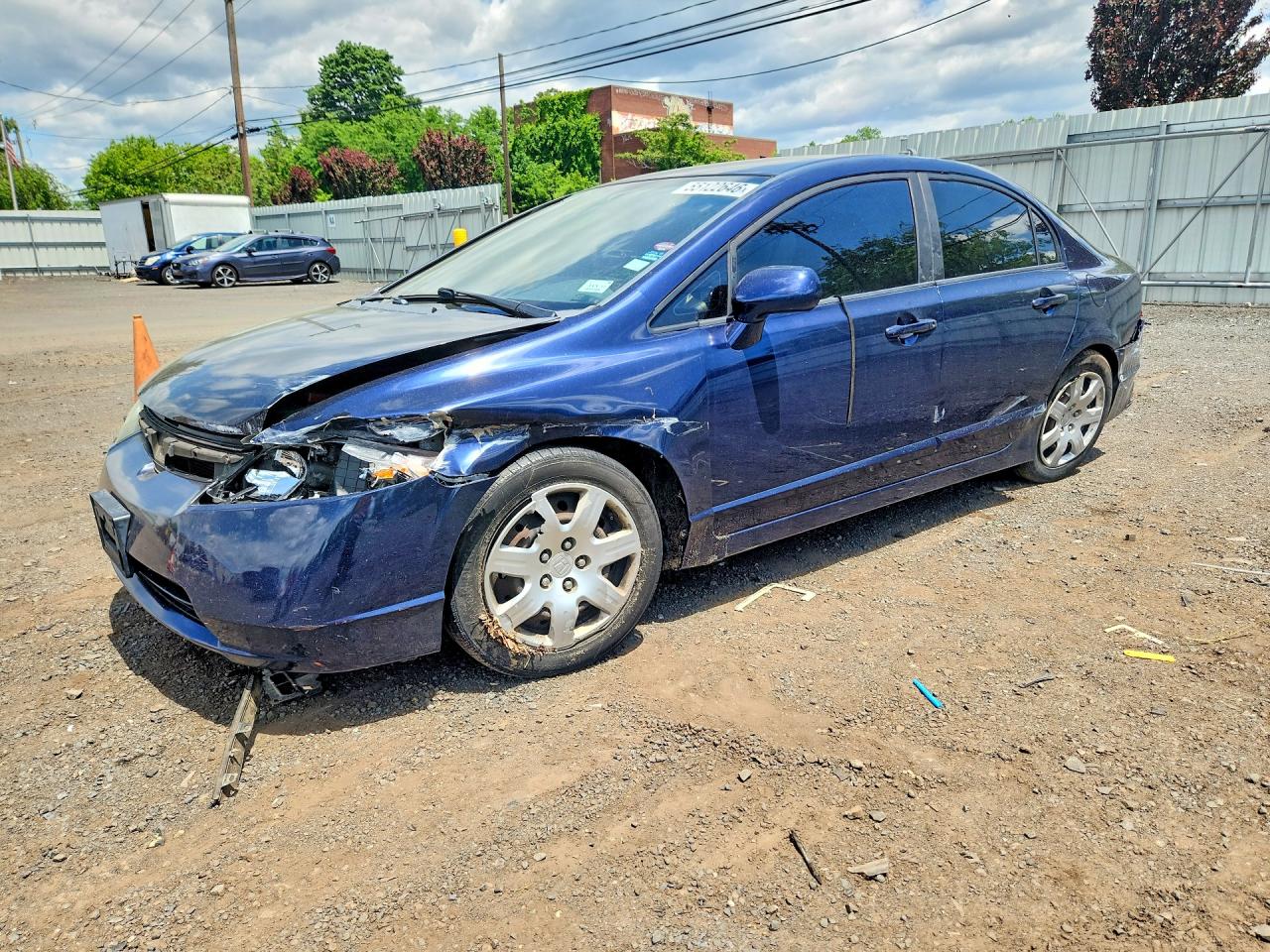 2008 HONDA CIVIC LX | 1HGFA165X8L091452 | UPCARS