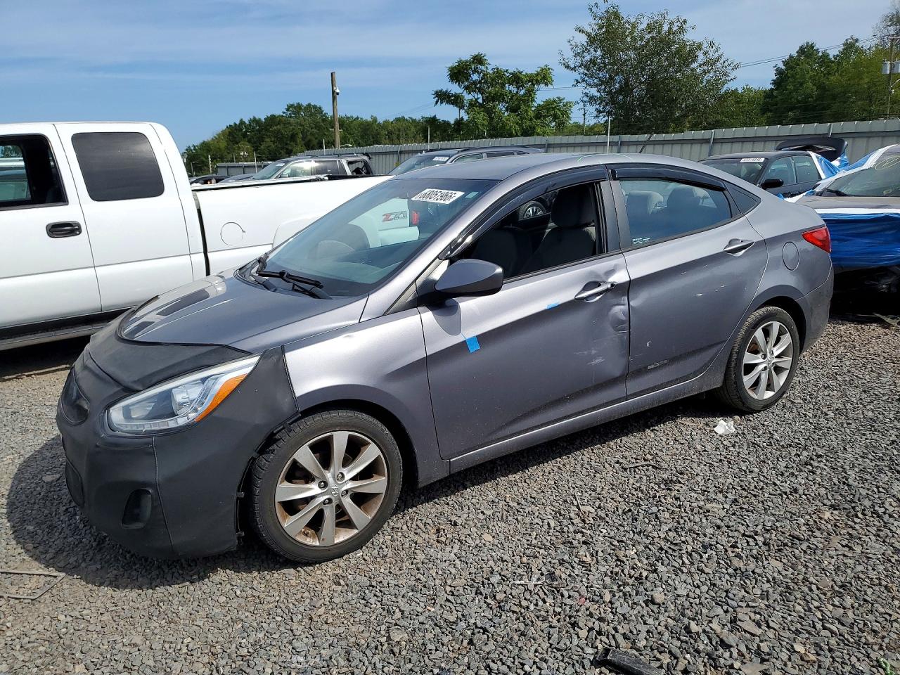 2014 HYUNDAI ACCENT GLS | KMHCU4AE1EU761375 | UPCARS
