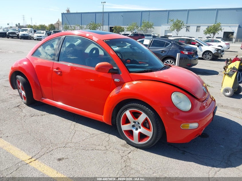 2002 VOLKSWAGEN NEW BEETLE GLS 1.8L TURBO | 3VWCD21C82M429065 | UPCARS