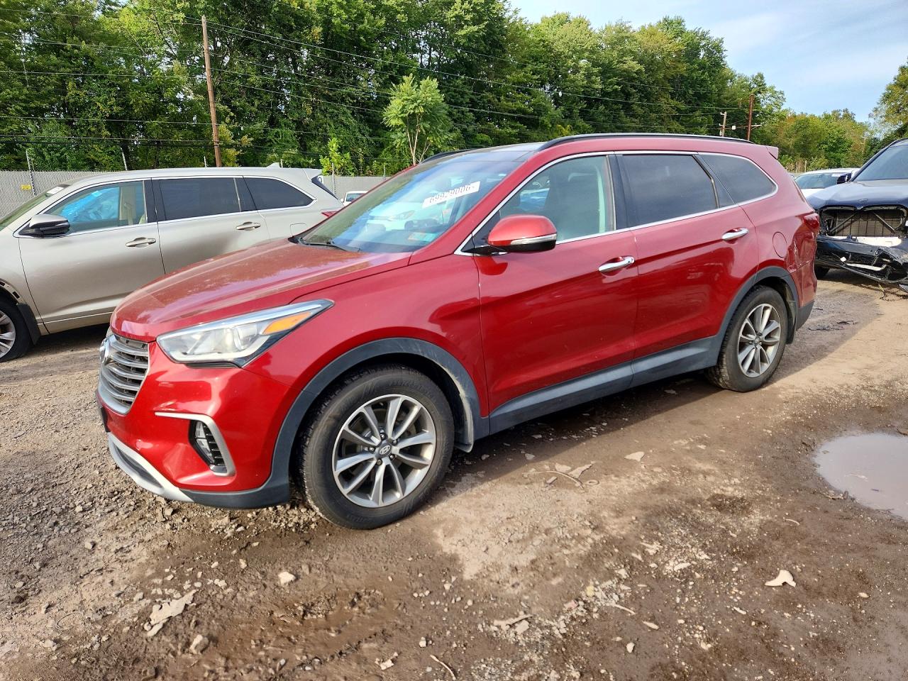 2018 HYUNDAI SANTA FE SE | KM8SNDHF4JU280330 | UPCARS