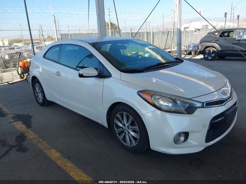 2016 KIA FORTE KOUP EX | KNAFX6A81G5577451 | UPCARS