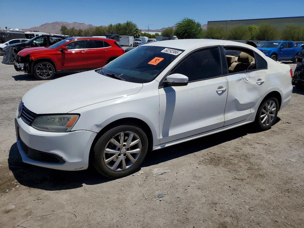2011 VOLKSWAGEN JETTA SE | 3VWDZ7AJ0BM341502 | UPCARS