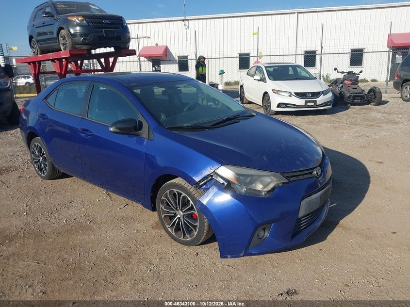 2014 TOYOTA COROLLA S PLUS | 2T1BURHE5EC190733 | UPCARS