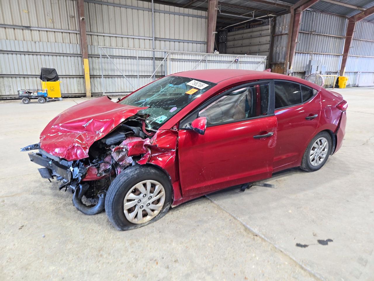 2017 HYUNDAI ELANTRA SE | KMHD74LF1HU088805 | UPCARS