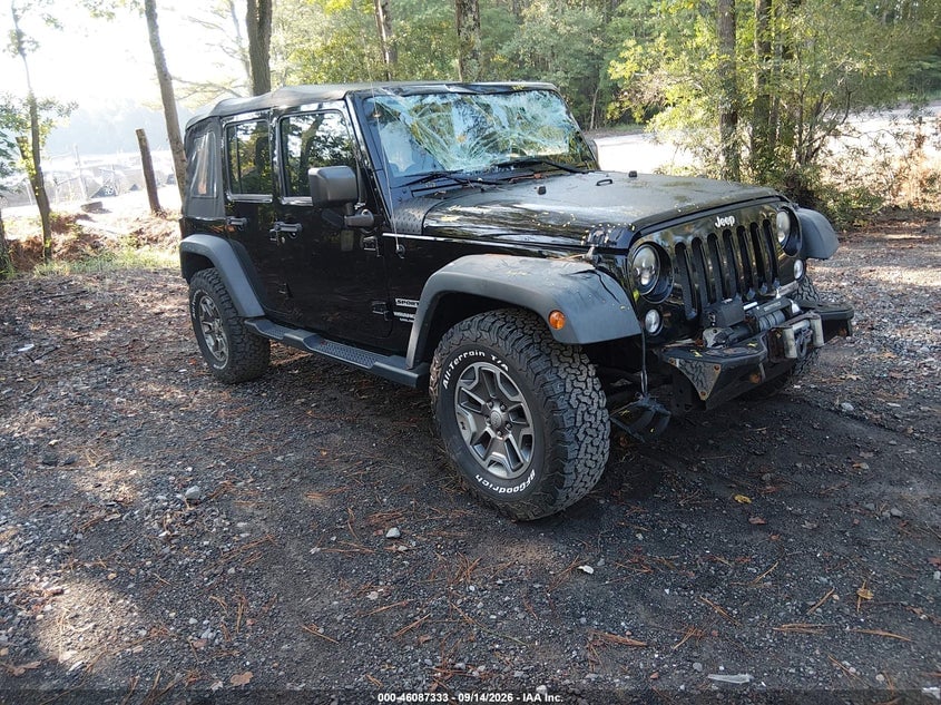 2015 JEEP WRANGLER UNLIMITED SPORT | 1C4BJWDG4FL668956 | UPCARS