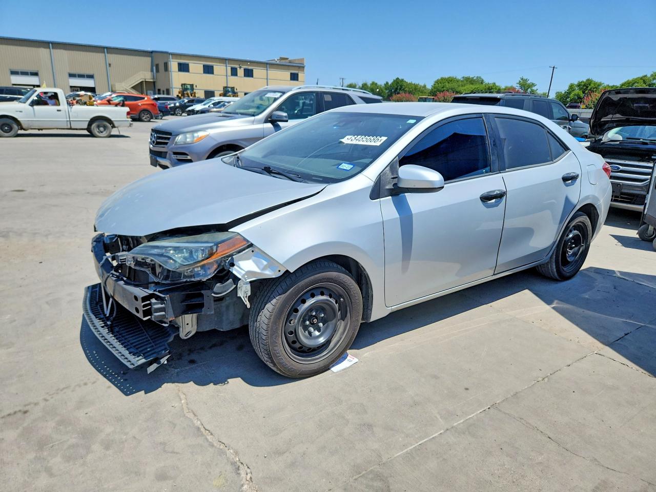 2018 TOYOTA COROLLA LE | 5YFBURHEXJP816884 | UPCARS
