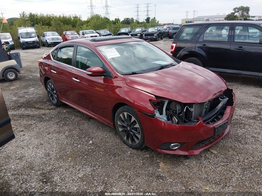 2017 NISSAN SENTRA SR | 3N1AB7AP5HY372408 | UPCARS