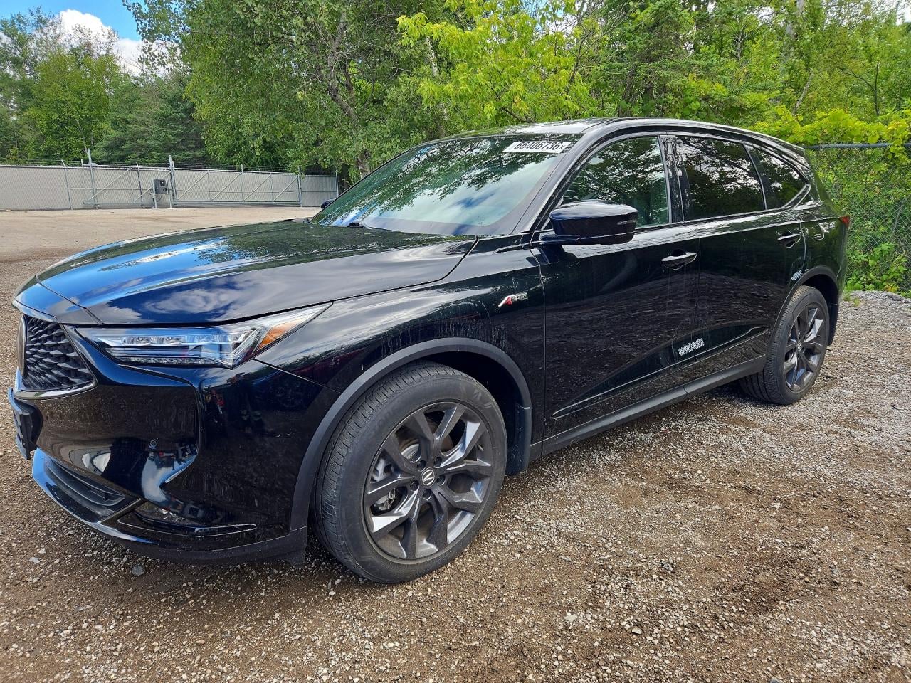 2022 ACURA MDX A-SPEC | 5J8YE1H01NL801607 | UPCARS