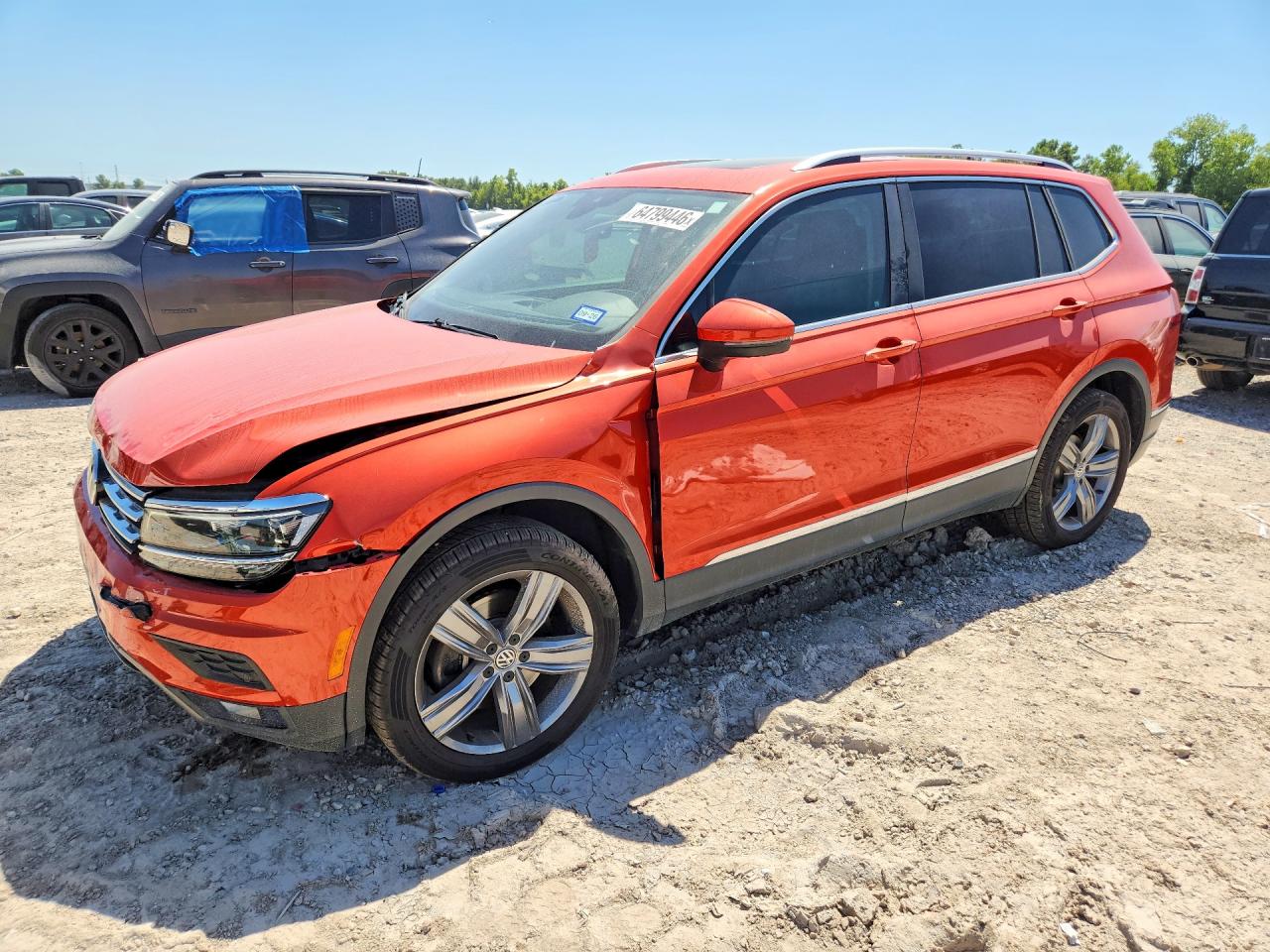 2019 VOLKSWAGEN TIGUAN SEL PREMIUM | 3VV4B7AX3KM134518 | UPCARS