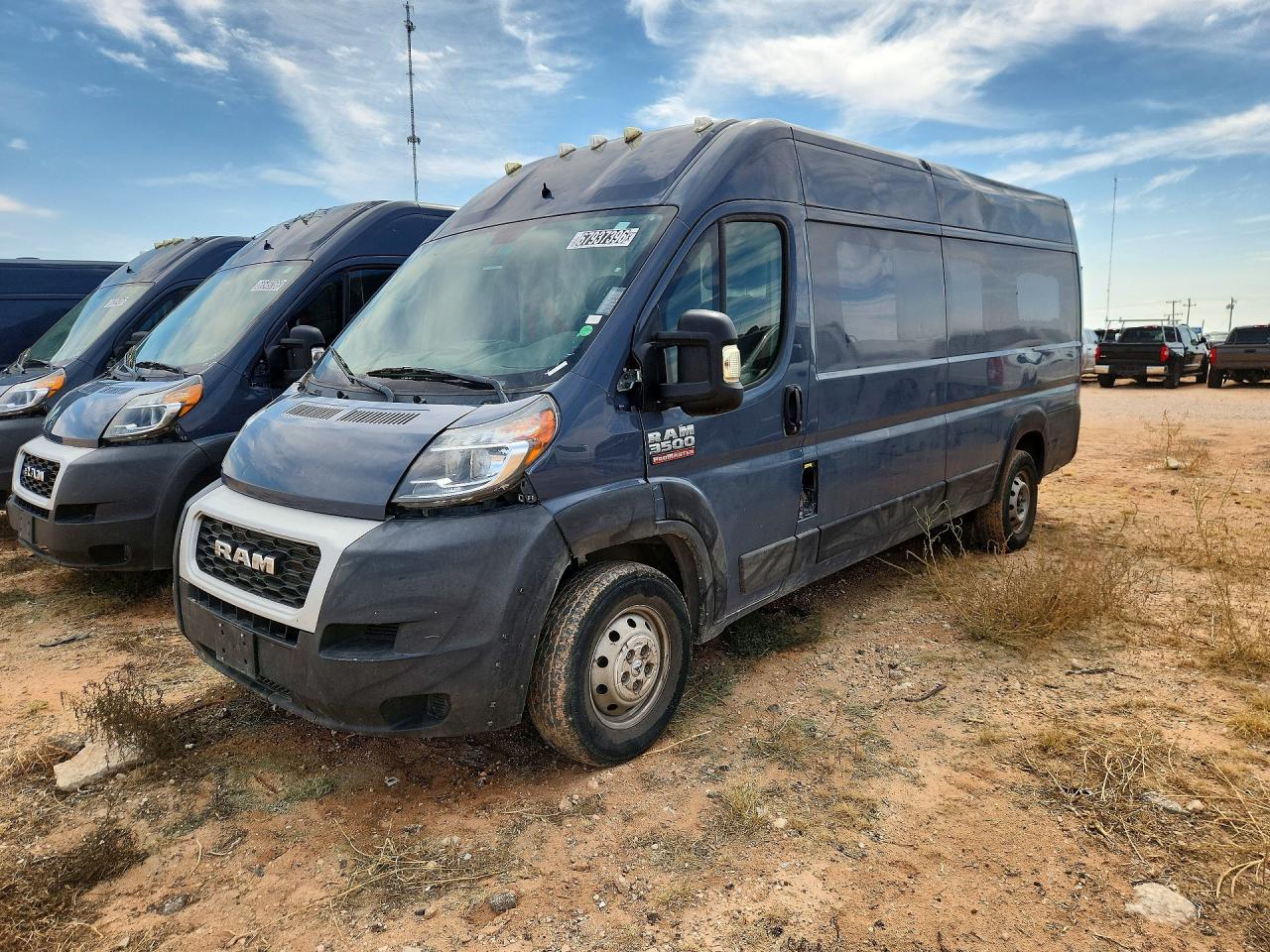 2021 RAM PROMASTER 3500 DELIVERY VAN | 3C6FRVJG1ME503825 | UPCARS