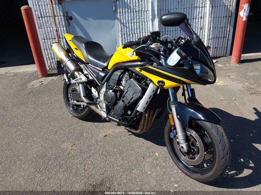 2003 YAMAHA FZS10 | JYARN07E93A008327 | UPCARS