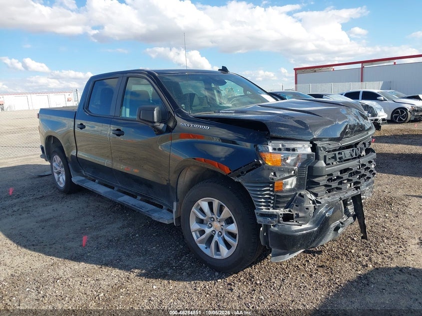 2025 CHEVROLET SILVERADO 1500 2WD  SHORT BED CUSTOM | 1GCPABEK6SZ322349 | UPCARS