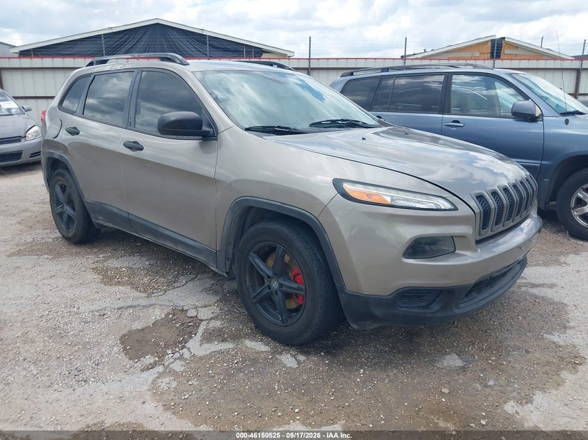 2016 JEEP CHEROKEE SPORT | 1C4PJLAB9GW371033 | UPCARS